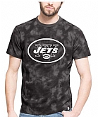 Men's New York Jets Team Logo Black Camo Men's T Shirt,baseball caps,new era cap wholesale,wholesale hats
